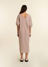Alaia Woven Dress in Cyclamen Print