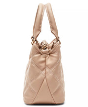 BMickey Quilted Small Satchel in Nude