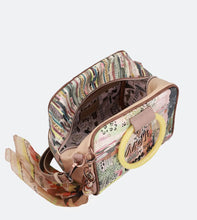 The Nature Watcher Top Handle Bag with Methacrylate Handles