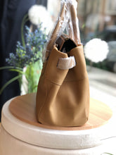 Georgia Foil Leather Satchel