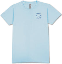 Boat Sun Lake Print Tee