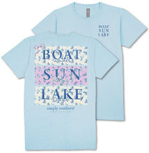 Boat Sun Lake Print Tee