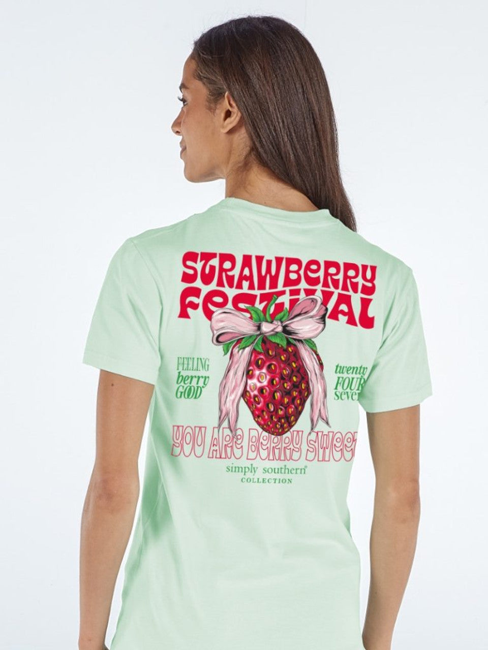 Strawberry Festival Print Tee
