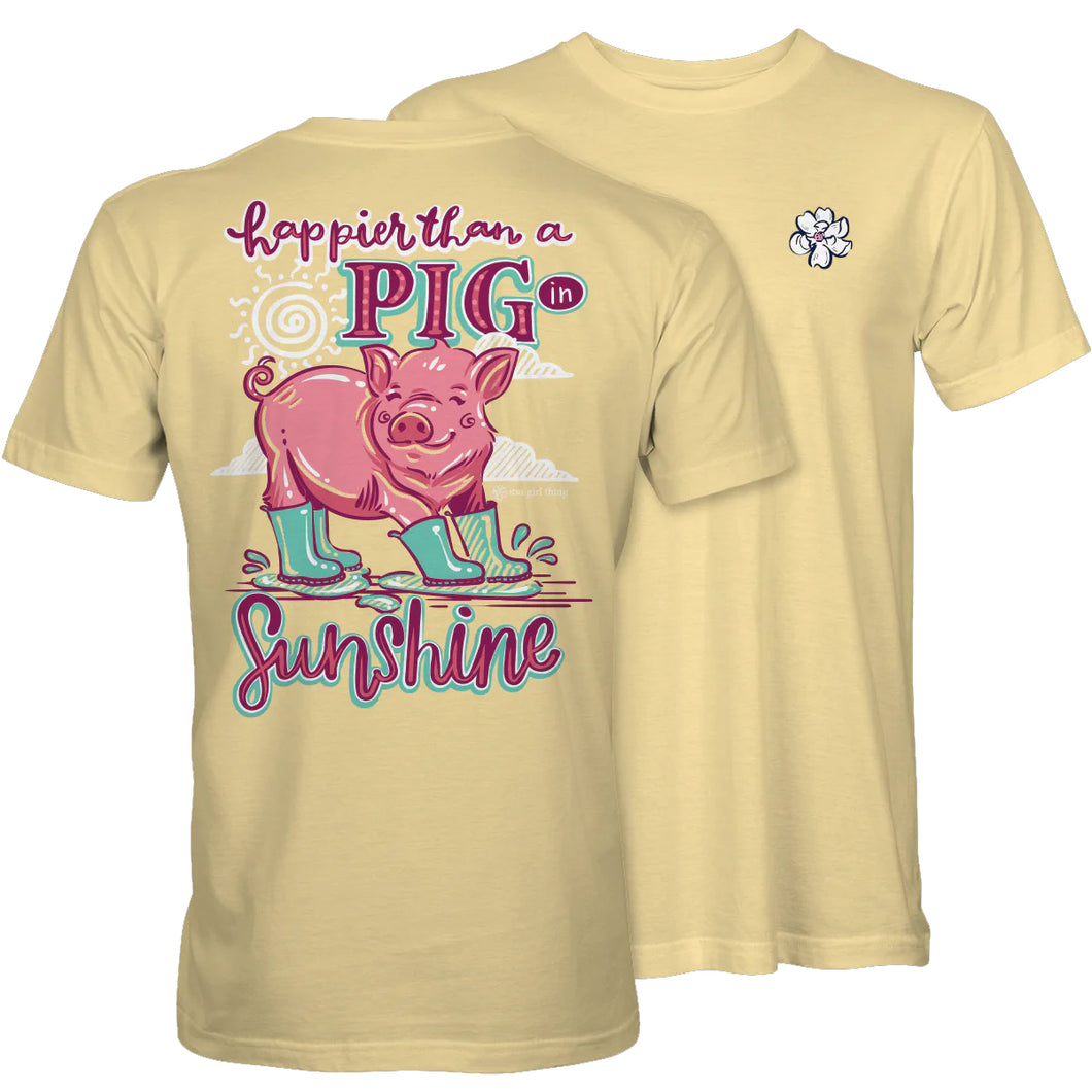 Pig in Sunshine T-Shirt