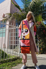 Classic Cut Coat with Powerpuff Blossom Print