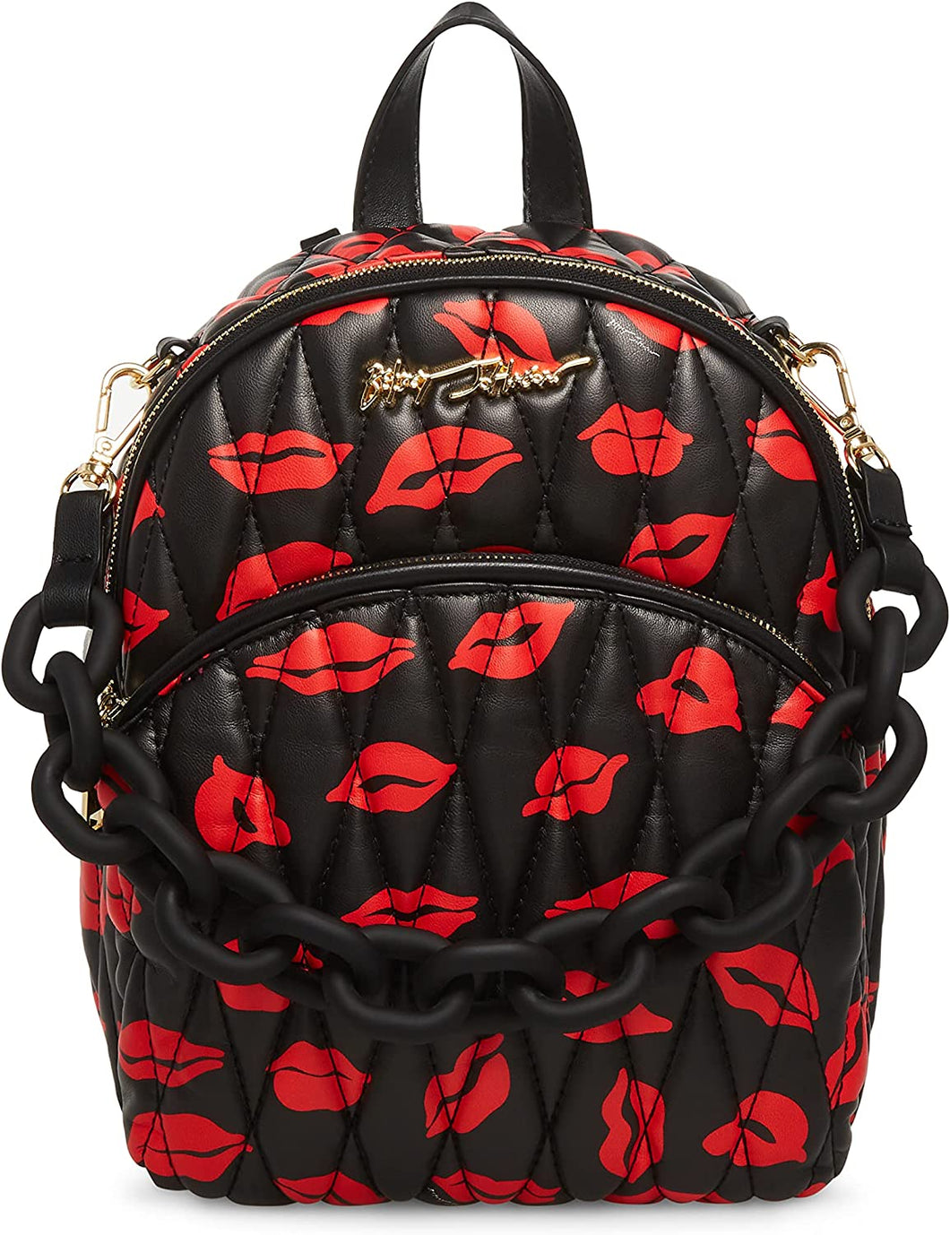 Quilty Pleasure Midi Backpack in Red Multi