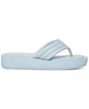 Amarri Platform Thong Sandals in Sky Blue