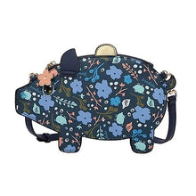 Piggy Bank Pouch Bag with Removable Crossbody Strap
