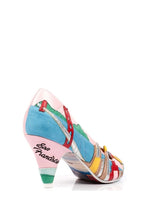 San Francisco Appliqued Mid-Heel Pump