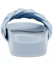 PADDY Woven Slide Sandals in Blue