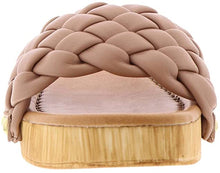 Bennet Slide Sandals in Tan