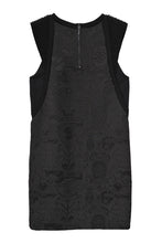 Hieroglyphic Jacquard Ribbed Sleeveless Dress
