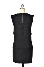 Hieroglyphic Jacquard Ribbed Sleeveless Dress