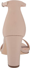 Beella Block Heel Sandals in Blush