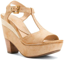 Women's Gerry Wedge Sandals in Sahara Beige