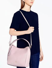 Charles Street Small Haven Leather Hobo Crossbody Bag