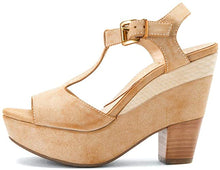 Women's Gerry Wedge Sandals in Sahara Beige