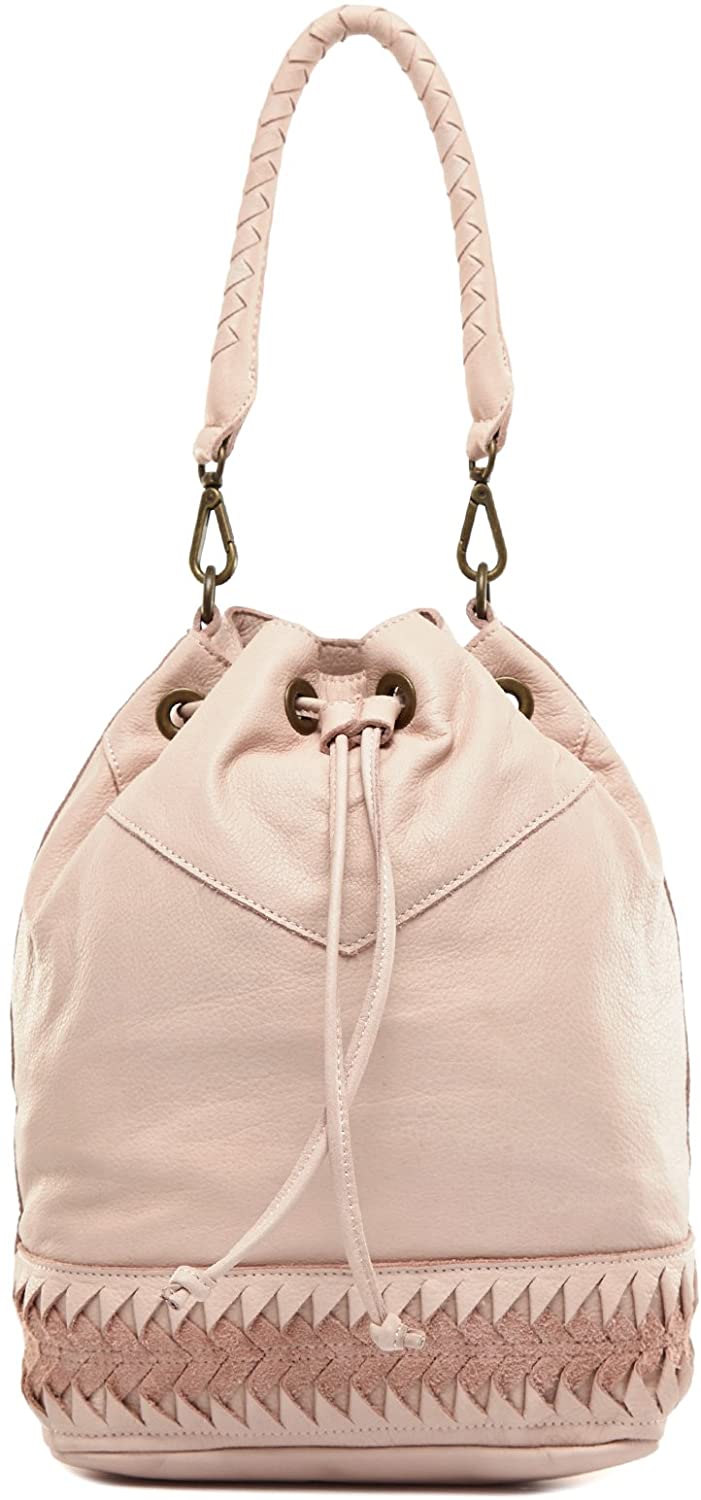 Debby Laser2 Vintage Lasercut Leather Bucket Bag