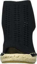 NC-Loca Espadrille Wedge Sandals in Black
