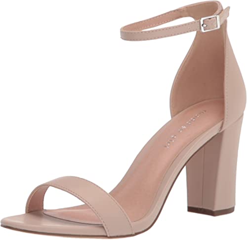 Beella Block Heel Sandals in Blush