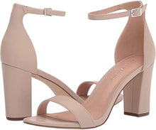 Beella Block Heel Sandals in Blush