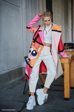 Classic Cut Coat with Powerpuff Blossom Print