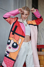 Classic Cut Coat with Powerpuff Blossom Print