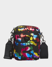Puffy Perfection North South Nylon Crossbody in Multi