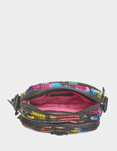 Puffy Perfection North South Nylon Crossbody in Multi