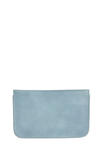 Kiwi Double Dyed Pouch in Light Blue