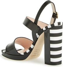 BRAX Striped Heels Sandals Size US 8.5