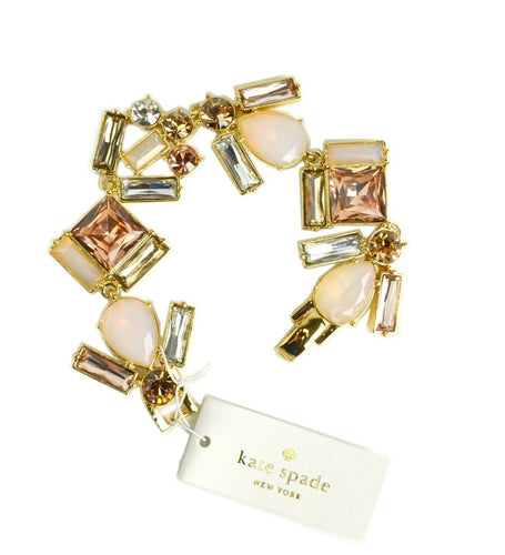 Baguette Chunky Sparkly Bridal Bracelet