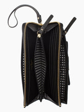 Primrose Hill Layton Leather Wristlet Black