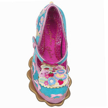 Afternoon Treat Teapot Cake Party Heels in Pink Multi
