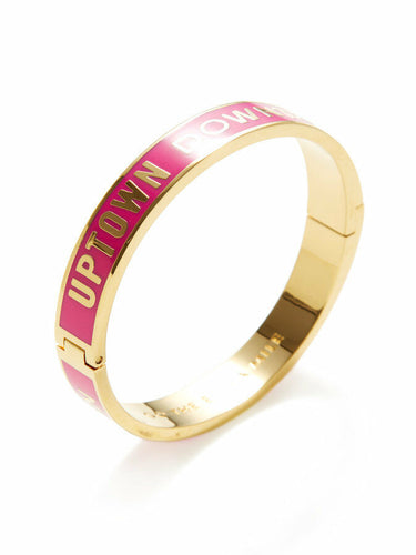Go The Extra Mile Idiom Hinged Bangle
