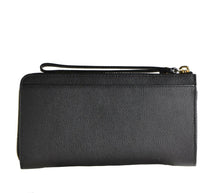 Primrose Hill Layton Leather Wristlet Black