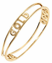 Words Of Wisdom Good As Gold Bracelet Bangle