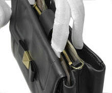 Bow Terrace Bradshaw Leather Satchel Crossbody Bag