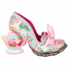 Elevenses Teapot Cake Party Heels in Pink Multi