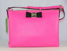 Ginnie Bow Terrace Leather Crossbody Bag