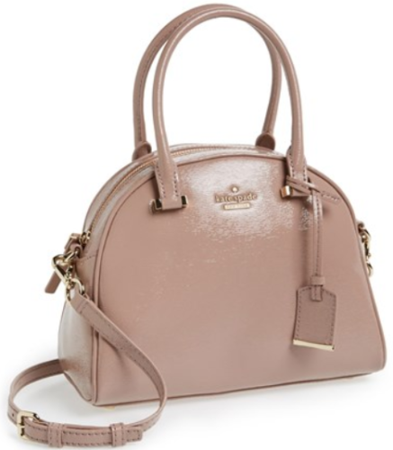 Cedar Street Pearl Patent Leather Small Crossbody Bag