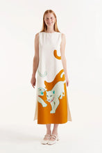 Jaguar Print Midi Dress