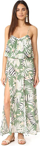 Shady Fronds Cover Up Maxi Dress