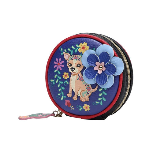 Gardens of the World Mexico Round Coin Purse
