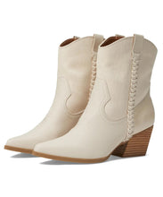 Karyn Ankle Boots in Off-White