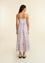 Nadege Woven Dress in Lilac Print