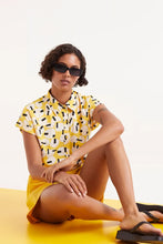 Onigiri Geometric Short Sleeve Shirt