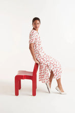 Cherry Print Midi Dress