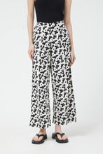 Coral Printed Straight Trousers