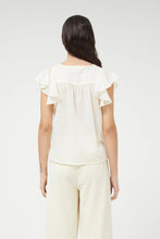 Sleeveless V-Neck Top in Off-White